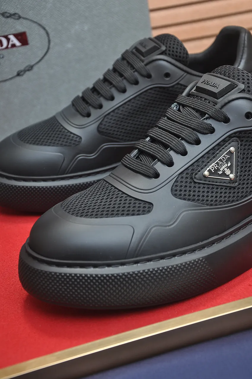 Men's shoes 💰580💶【PRADA】Top original, new season, high quality original goods, top imported calfskin with original imported glue, imported cowhide inside with original cowhide feet, original outsole! Quality guaranteed! Code 38-45 (45 customized)